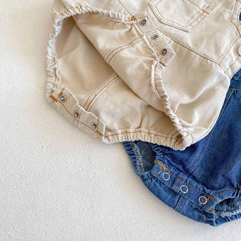 オーバーオール ベビー デニム オーバーオール【mh0001321】