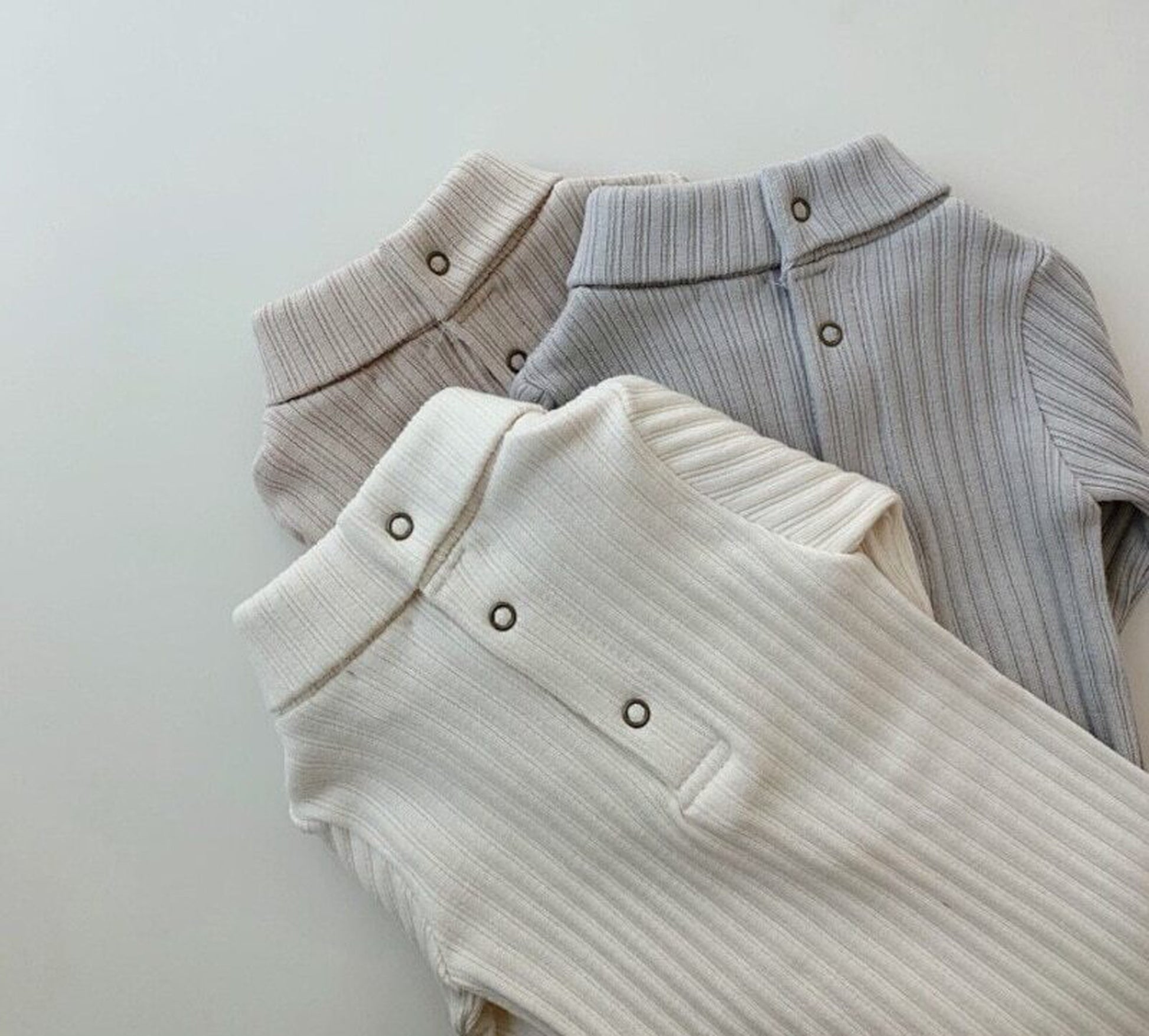 -ベビー タートル ハイネック ロンパース【mh0000222】 - mamahalo shop - 長袖ロンパース -  べビー服 - 子供服 - 男の子 - 女の子