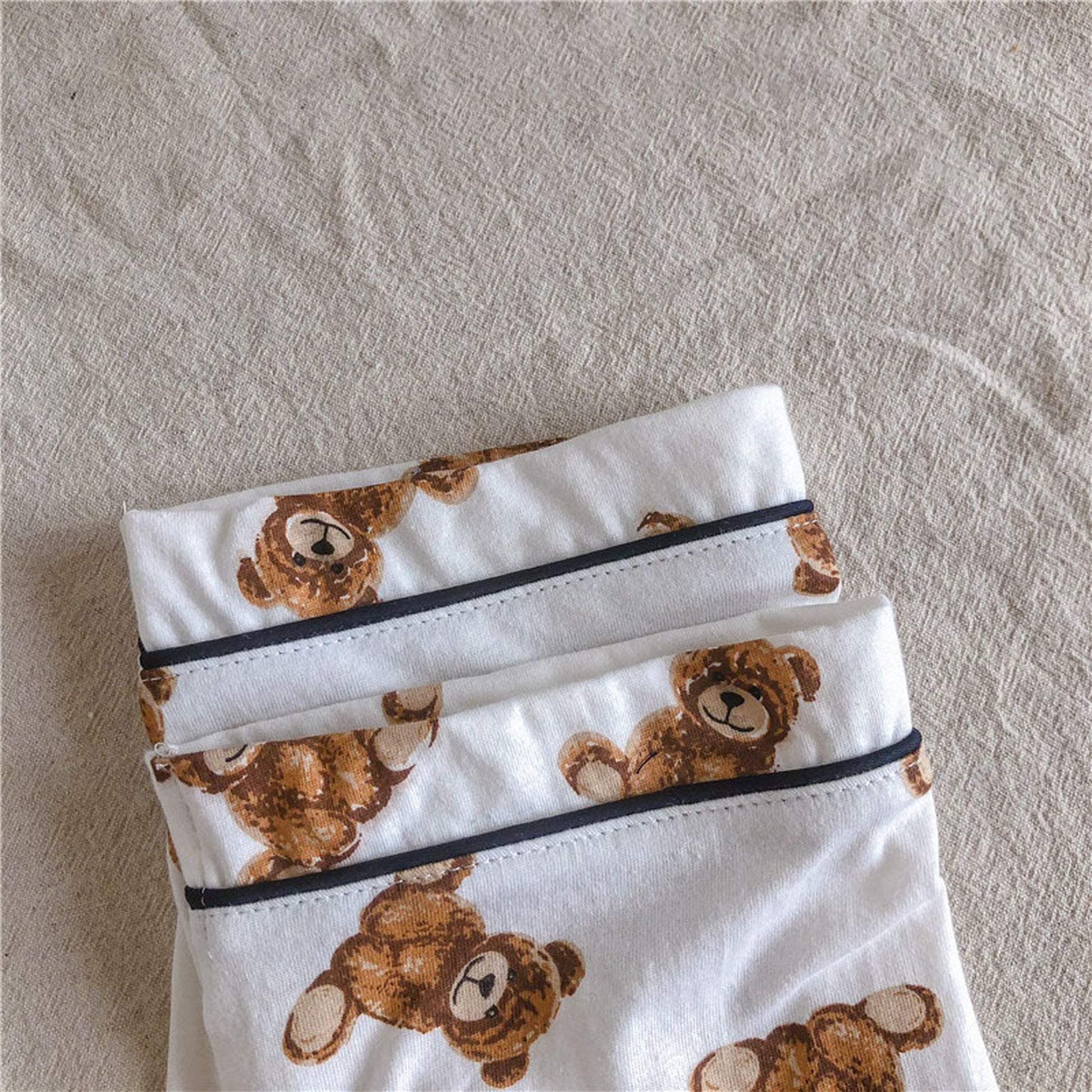 -キッズ くま 長袖パジャマセット【mh0000408】 - mamahalo shop - 長袖パジャマ -  べビー服 - 子供服 - 男の子 - 女の子