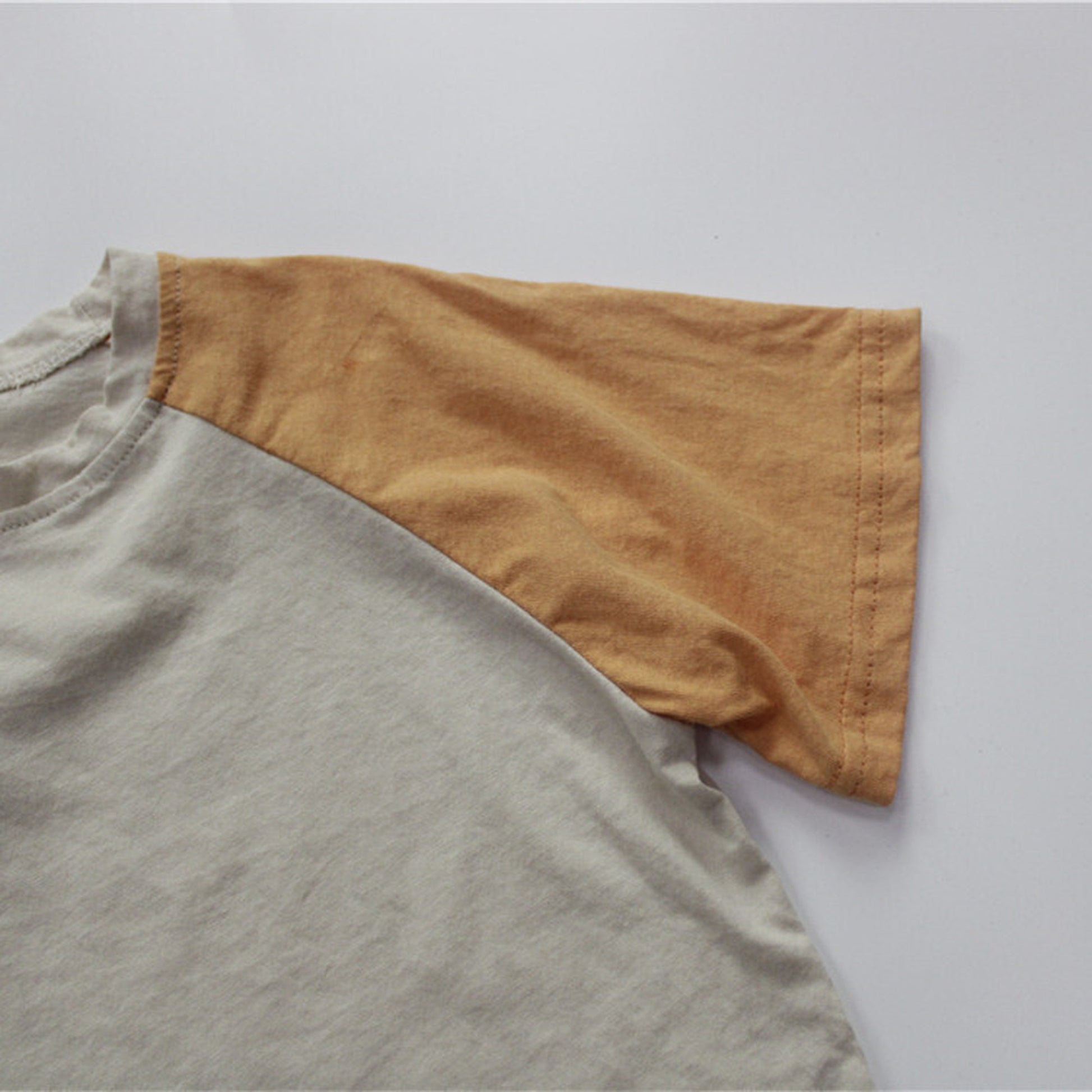 -キッズ ラグラン 半袖 Tシャツ - mamahalo shop - 半袖Tシャツ -  べビー服 - 子供服 - 男の子 - 女の子