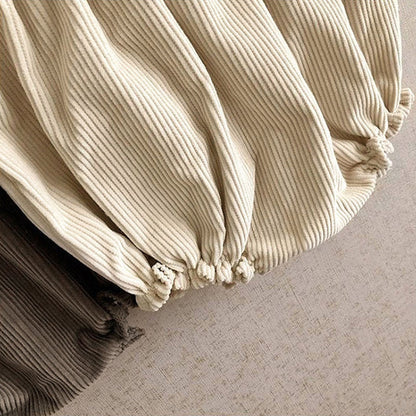 -ベビー フラワー 刺繍 ロンパース 帽子 ボンネット【mh0000082】 - mamahalo shop - 長袖ロンパース -  べビー服 - 子供服 - 男の子 - 女の子