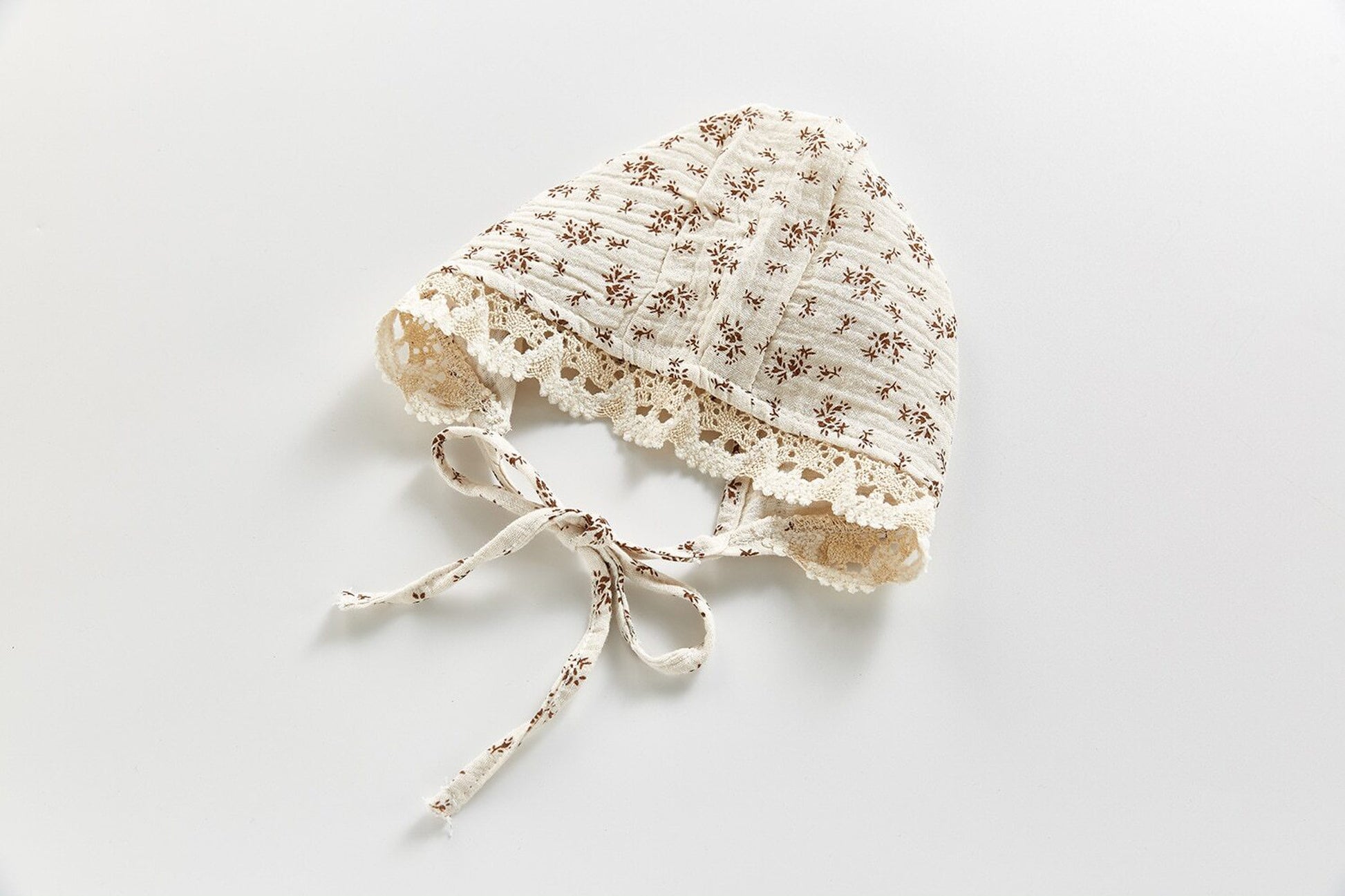 -ベビー フラワー ロンパース 帽子 セット - mamahalo shop - 長袖ロンパース -  べビー服 - 子供服 - 男の子 - 女の子