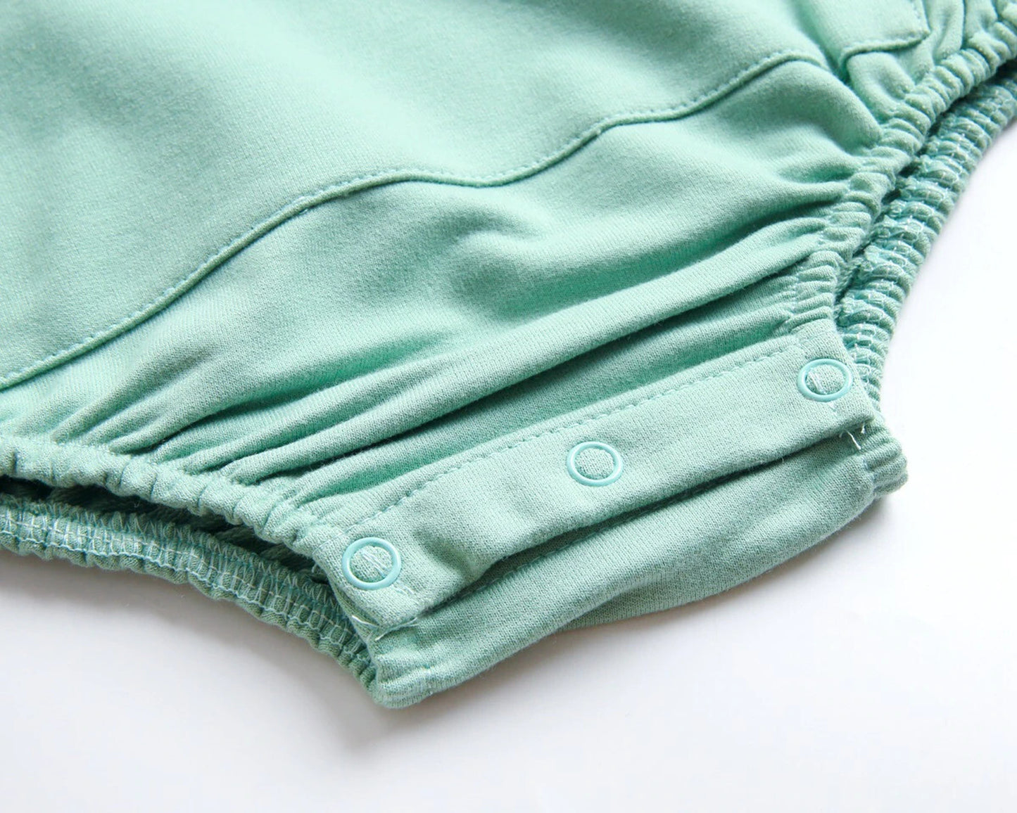 -ベビー フラワー ロンパース リボン ヘアバンド セット - mamahalo shop - 長袖ロンパース -  べビー服 - 子供服 - 男の子 - 女の子