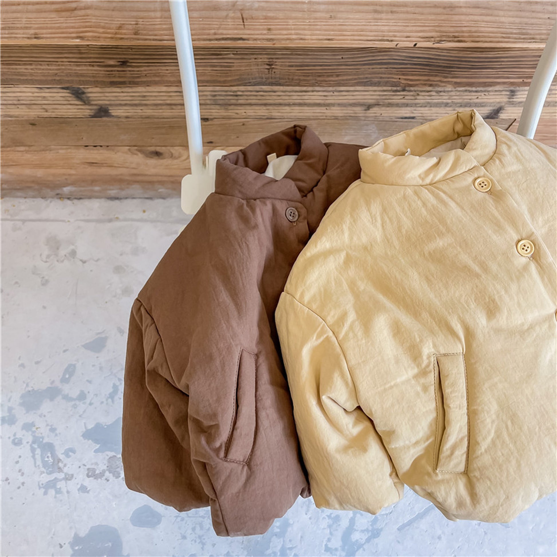 -キッズ ジャケット コート アウター【mh0000246】 - mamahalo shop - ショートコート・ジャケット・ジャンパー -  べビー服 - 子供服 - 男の子 - 女の子