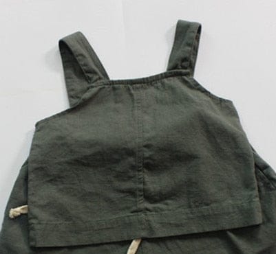 タンクトップ・キャミソール・ノースリーブトップス Army Green / 24M 90cm キッズ  キャミソール ノースリーブ ビスチェ バックスリット トップス【mh0000841】