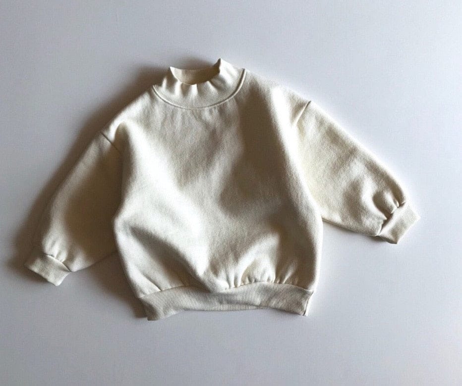 トレーナー・フーディ Beige / 80cm キッズ 裏起毛 スウェット トレーナー【mh0000817】