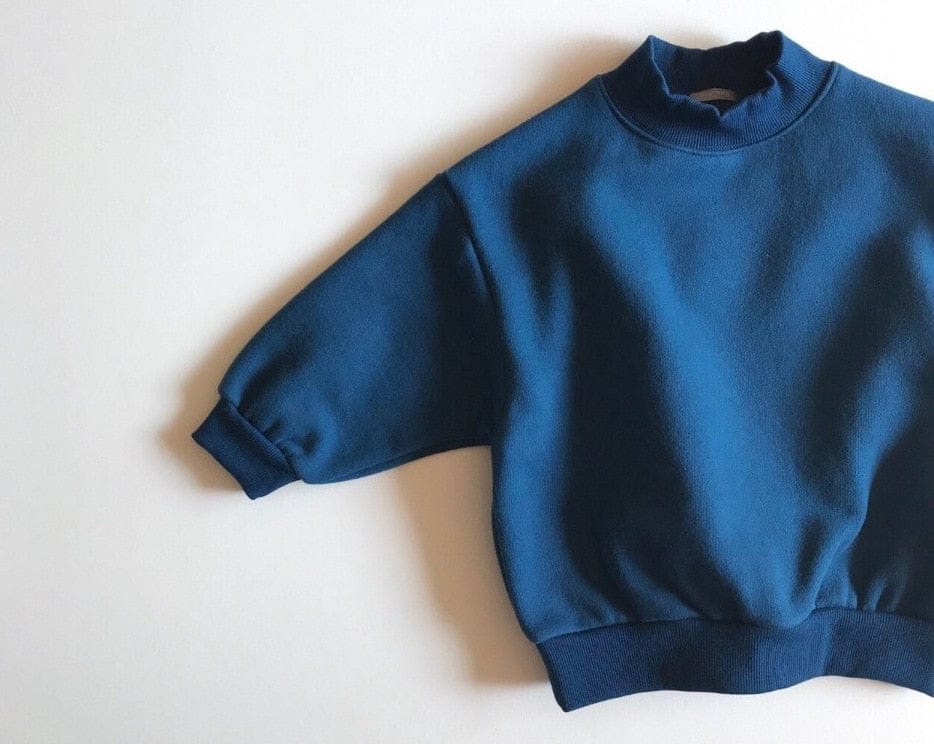 トレーナー・フーディ Blue / 80cm キッズ 裏起毛 スウェット トレーナー【mh0000817】