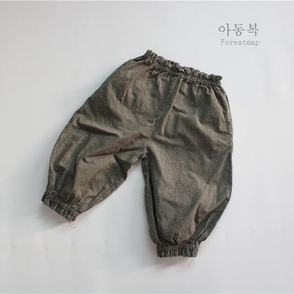 ロングパンツ・スウェットパンツ Coffee / 12M 80cm キッズ ルーズ ランタン パンツ ズボン【mh0001294】