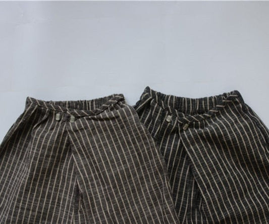 ロングパンツ・スウェットパンツ キッズ ストライプ パンツ【mh0000121】