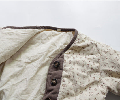 ショートコート・ジャケット・ジャンパー キッズ フラワー ジャケット【mh0000300】