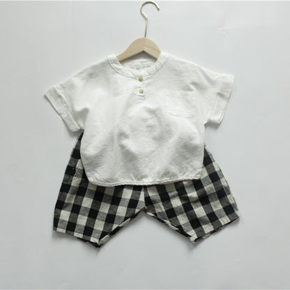 ハーフパンツ・ショートパンツ キッズ チェック サマー パンツ【mh0000496】