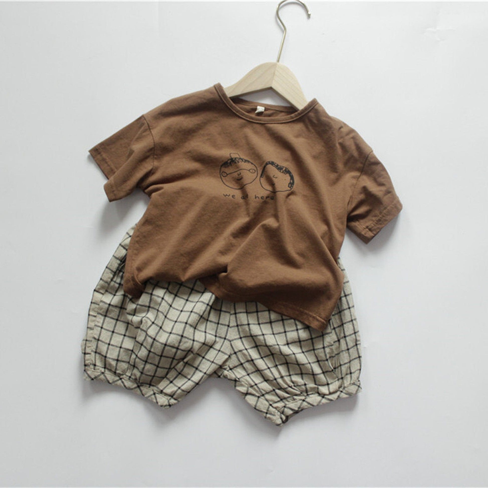 ハーフパンツ・ショートパンツ キッズ チェック ショートパンツ【mh0000508】