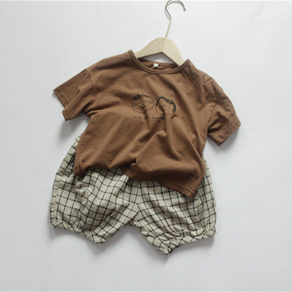 ハーフパンツ・ショートパンツ キッズ チェック ショートパンツ【mh0000508】