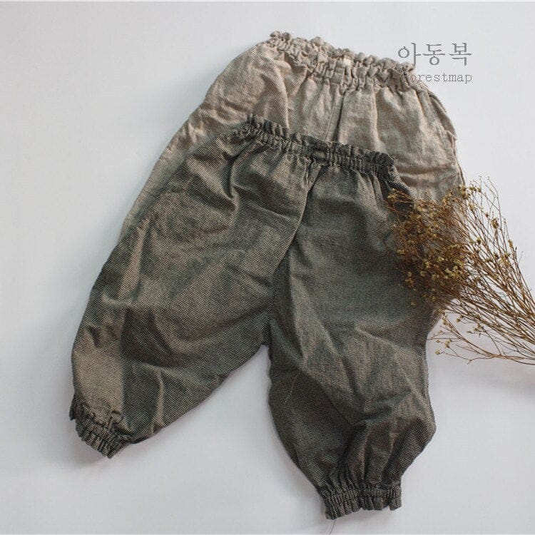 ロングパンツ・スウェットパンツ キッズ ルーズ ランタン パンツ ズボン【mh0001294】