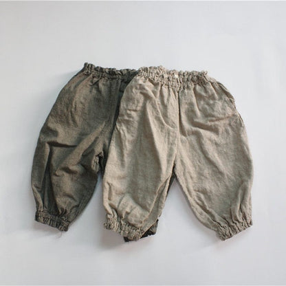 ロングパンツ・スウェットパンツ キッズ ルーズ ランタン パンツ ズボン【mh0001294】