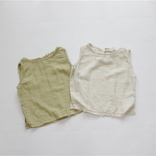 タンクトップ・キャミソール・ノースリーブトップス キッズ ノースリーブ Tシャツ トップス【mh0000499】