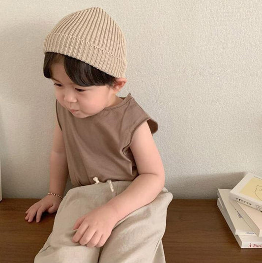 タンクトップ・キャミソール・ノースリーブトップス キッズ ノースリーブ Tシャツ タンクトップ【mh0001875】