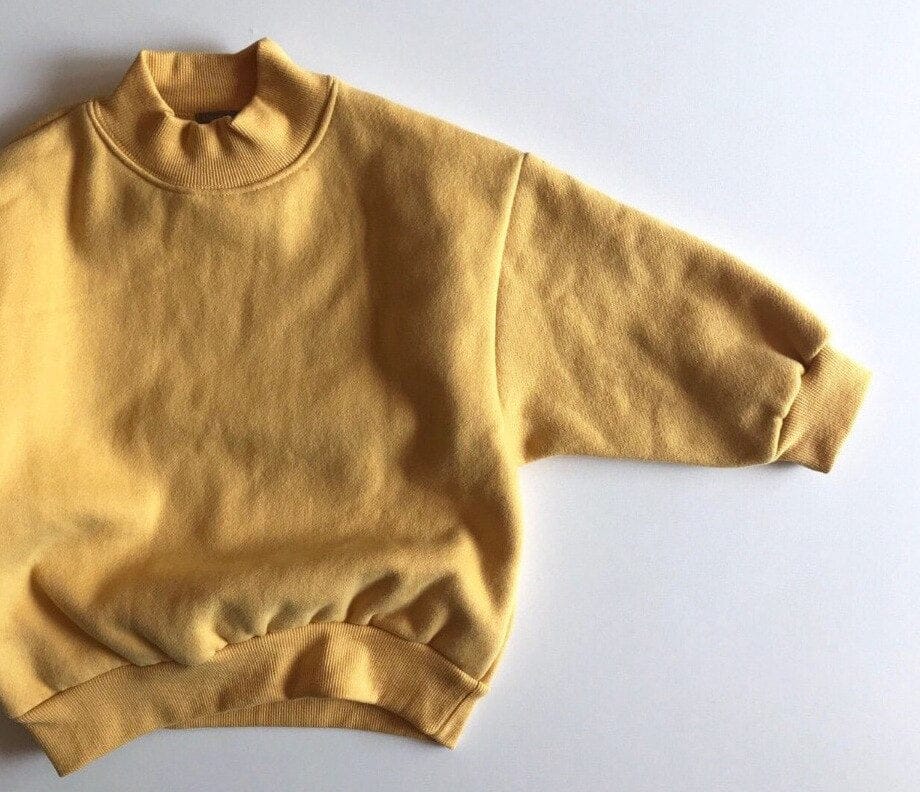 トレーナー・フーディ Yellow / 80cm キッズ 裏起毛 スウェット トレーナー【mh0000817】