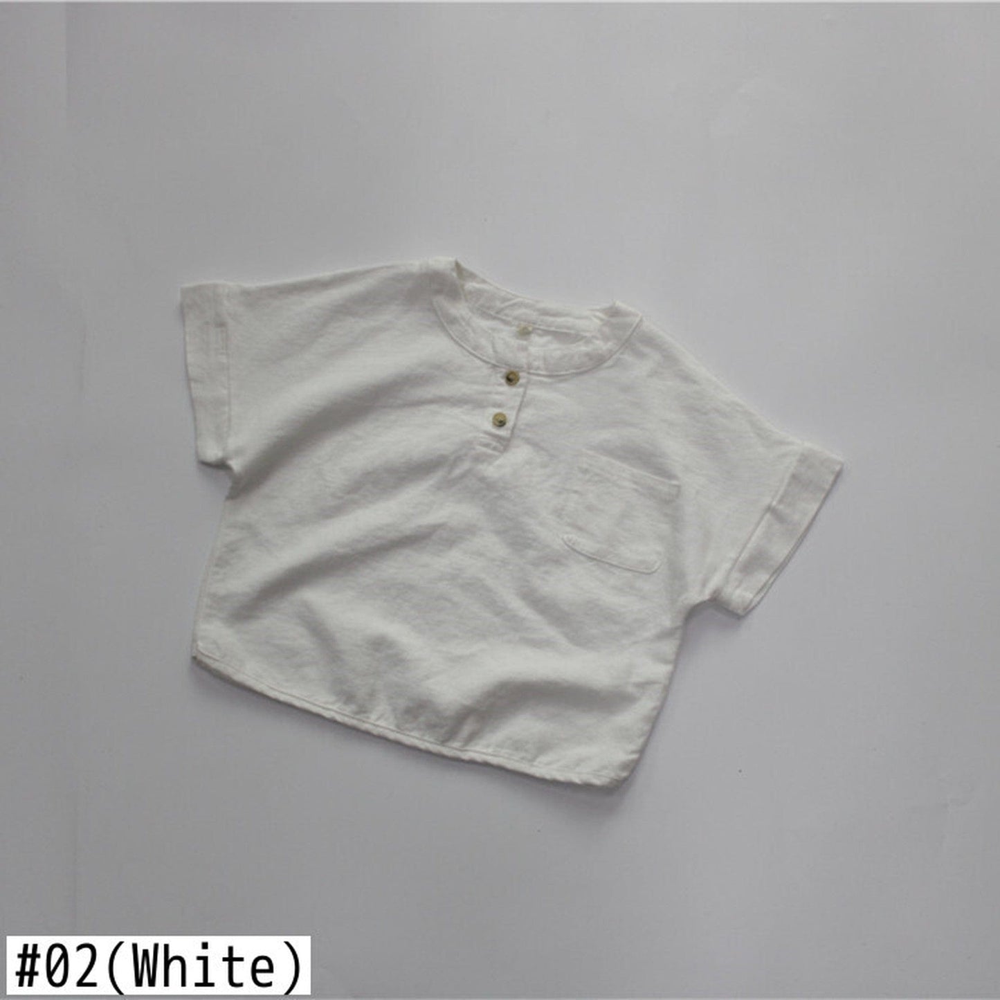 半袖Tシャツ キッズ コットンリネン 半袖 トップス【mh0000492】