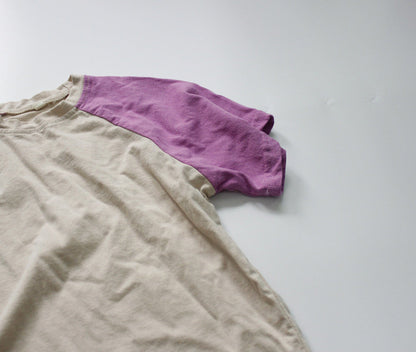 半袖Tシャツ Purple / 3T 90cm キッズ ラグラン 半袖 Tシャツ【mh0000536】