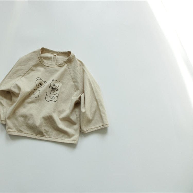 長袖Tシャツ キッズ アニマルプリント 長袖Tシャツ【mh0000019】