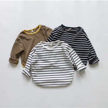 長袖Tシャツ キッズ ボーダー 長袖Tシャツ【mh0000134】