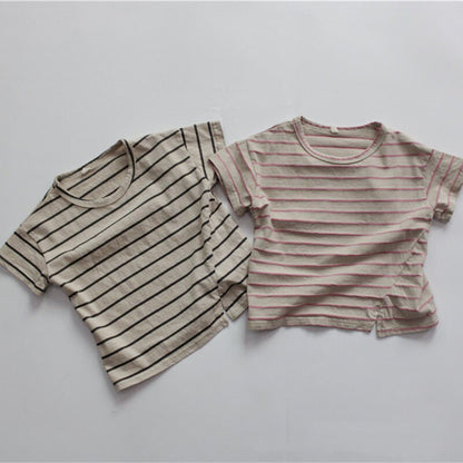 半袖Tシャツ キッズ ボーダー 半袖 Tシャツ【mh0000433】