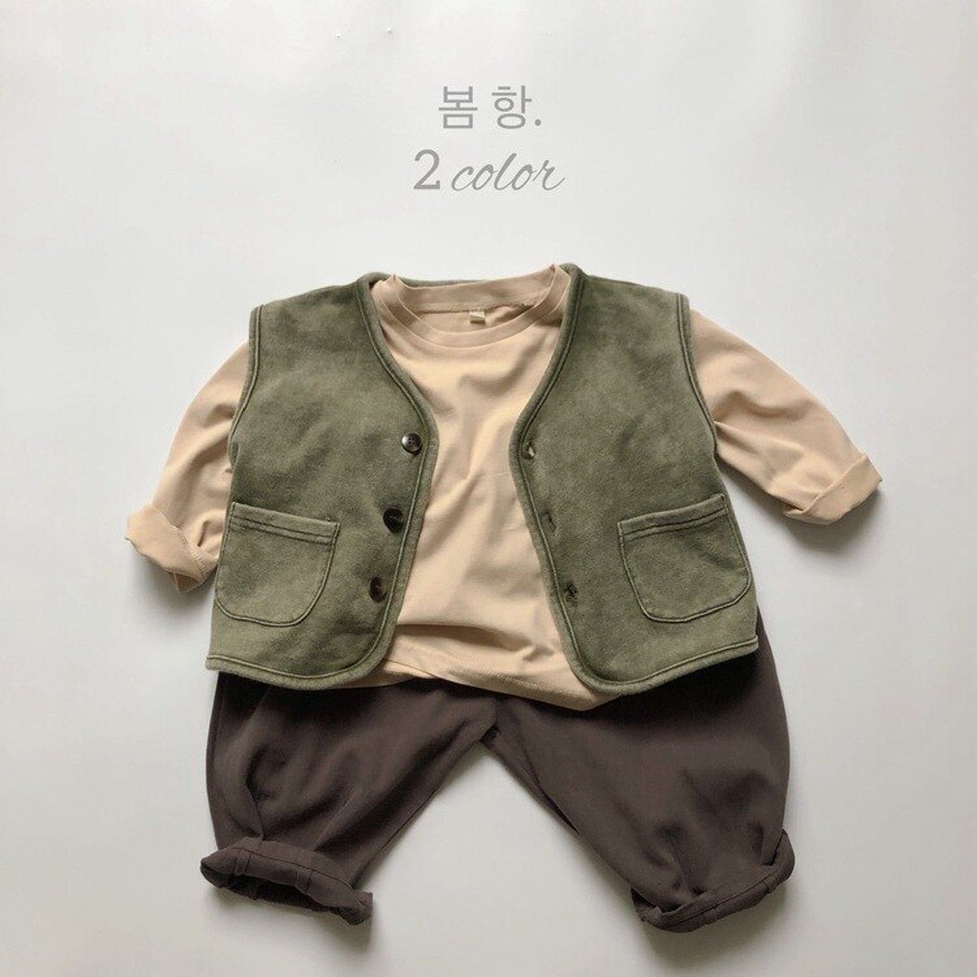 ロングパンツ・スウェットパンツ キッズパンツ コットン ルーズ ロングパンツ カーキ/ダークグレー/2カラー【mh0000636】