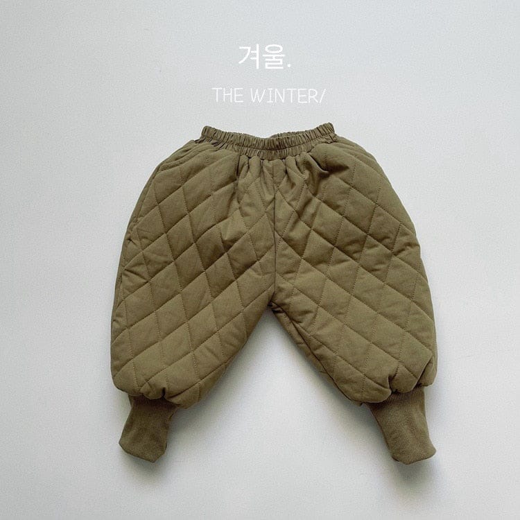 ショートコート・ジャケット・ジャンパー Army Green Pants / 12M 80cm キッズ キルティング ジャケット パンツ【mh0001070】