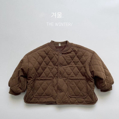 ショートコート・ジャケット・ジャンパー Coffee Coat / 12M 80cm キッズ キルティング ジャケット パンツ【mh0001070】