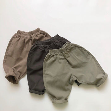 ロングパンツ・スウェットパンツ キッズ シンプル ルーズ パンツ【mh0000651】