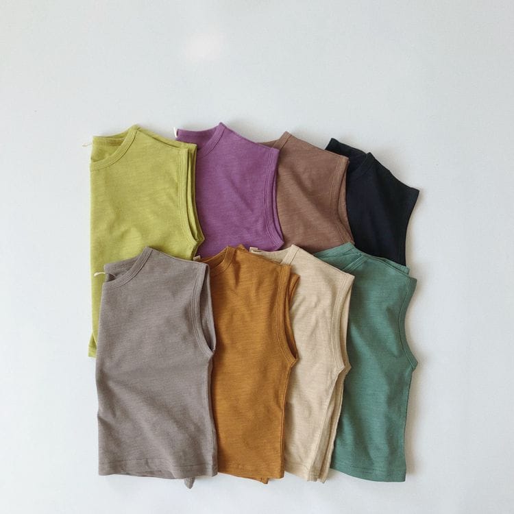 タンクトップ・キャミソール・ノースリーブトップス キッズ ノースリーブ Tシャツ【mh0000493】