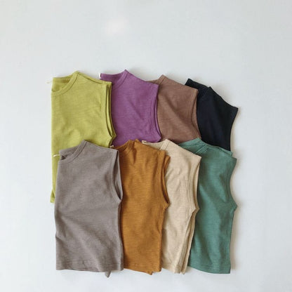 タンクトップ・キャミソール・ノースリーブトップス キッズ ノースリーブ Tシャツ【mh0000493】