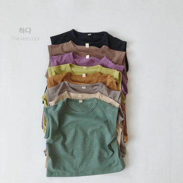 タンクトップ・キャミソール・ノースリーブトップス キッズ ノースリーブ Tシャツ【mh0000493】