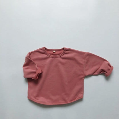 長袖Tシャツ Pink / 12M 80cm キッズ スウェット シャツ トップス【mh0000128】