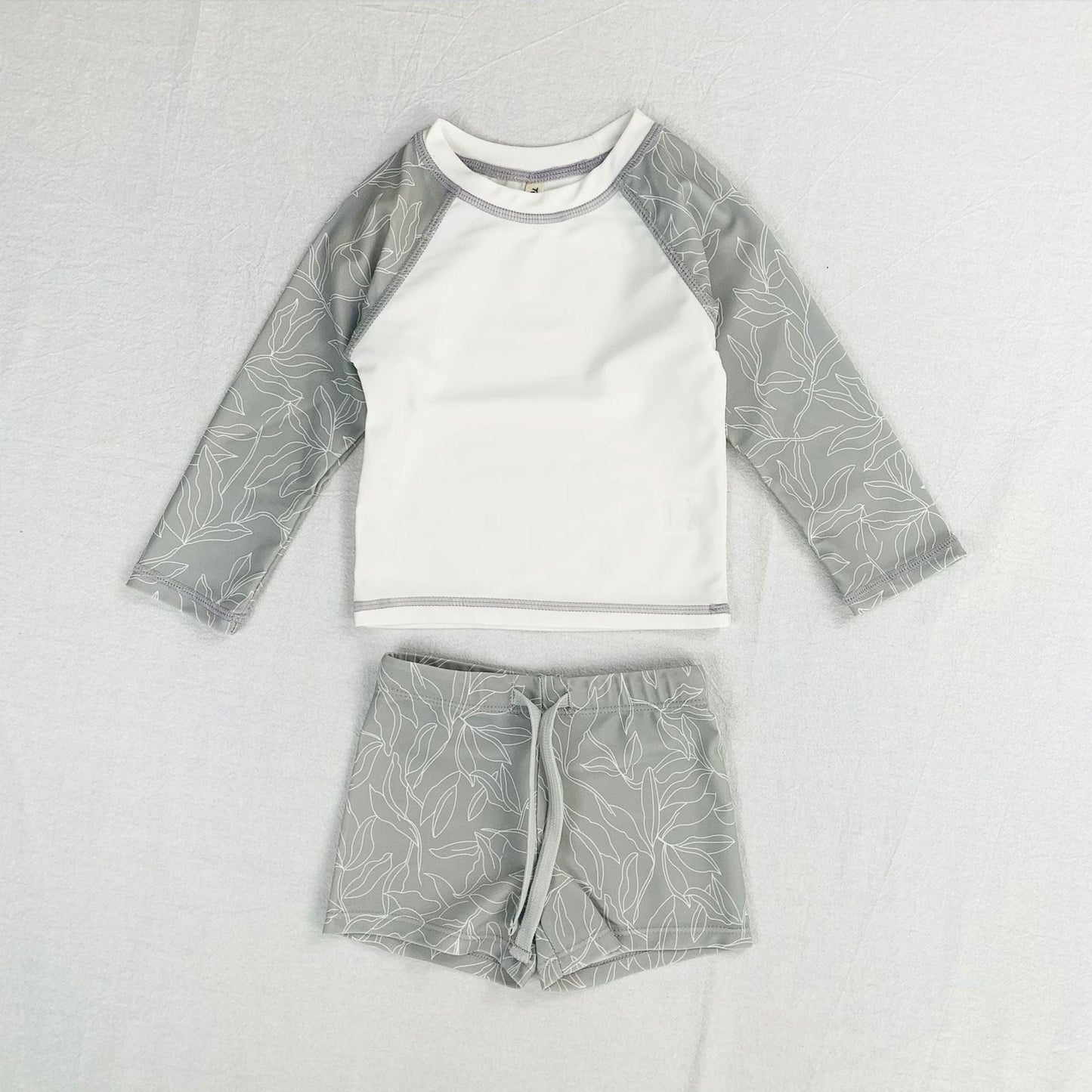 ベビー用水着 キッズ ボーイズ 水着 セット ラッシュガード セパレート スイムウェア【mh0000673】