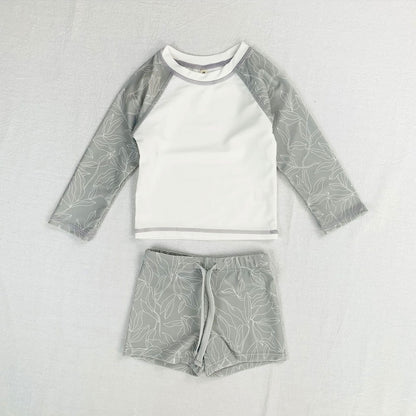 ベビー用水着 キッズ ボーイズ 水着 セット ラッシュガード セパレート スイムウェア【mh0000673】