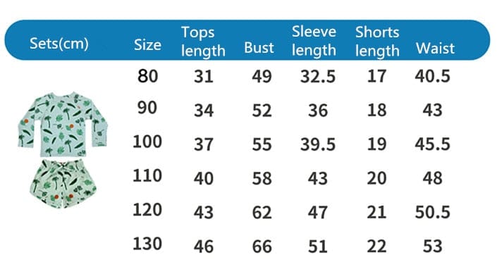 ベビー用水着 キッズ ボーイズ 男の子 セパレート 水着 スイムウェア ラッシュガード 帽子 セット【mh0001415】