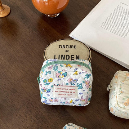 マザーズバッグ キルティング ミニ ポーチ 象 ぞう フラワー ママバッグ【mh0001181】