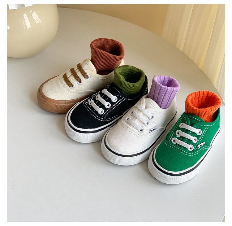 ベビー用靴 ベビー キッズ キャンバス スニーカー シューズ 靴【mh0001241】