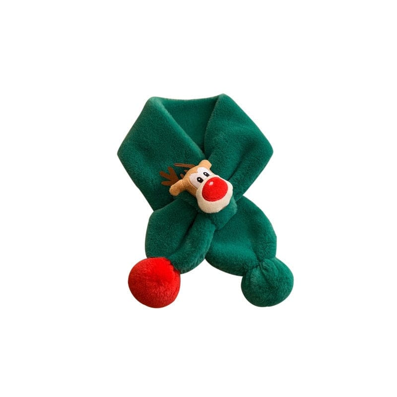 ネックウォーマー ベビー キッズ トナカイ クリスマス マフラー スカーフ【mh0001390】