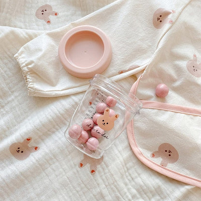 お食事エプロン ベビー 長袖 お食事エプロン ビブ スタイ ポケットスタイ 離乳食 りす タイガー 虎 恐竜 くま うさぎ【mh0001449】