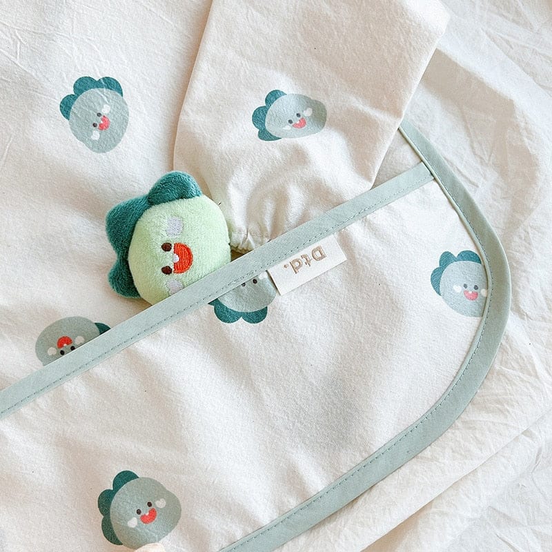 お食事エプロン ベビー 長袖 お食事エプロン ビブ スタイ ポケットスタイ 離乳食 りす タイガー 虎 恐竜 くま うさぎ【mh0001449】