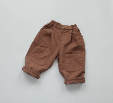 ロングパンツ・スウェットパンツ キッズ コットン ルーズ パンツ