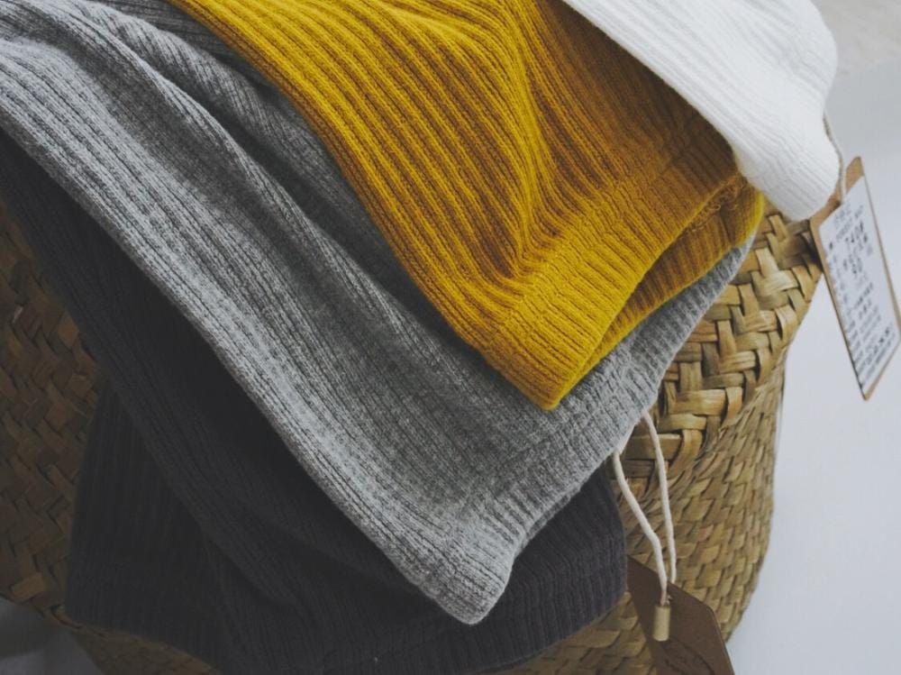 レギンスパンツ キッズ シンプル リブ レギンスパンツ