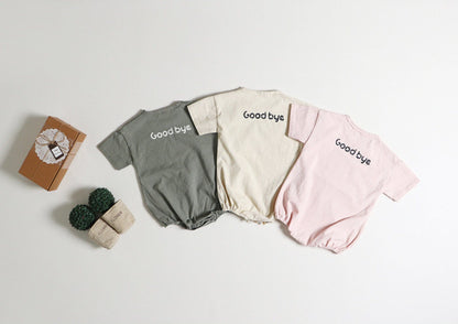 半袖ロンパース ベビー HELLO  半袖 ロンパース【mh0000562】