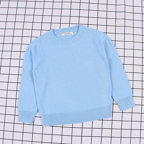 ニット・セーター Light Blue / 80cm キッズ シンプル セーター ニット トップス【mh0000334】