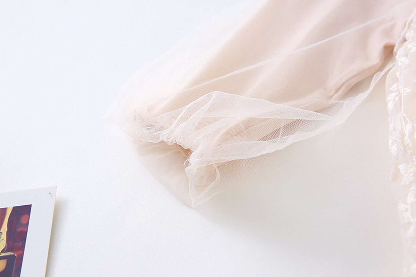 長袖ワンピース キッズ レース サマードレス ワンピース【mh0000070】