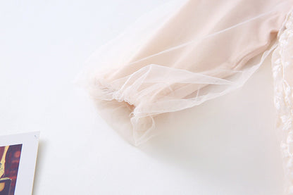 長袖ワンピース キッズ レース サマードレス ワンピース【mh0000070】