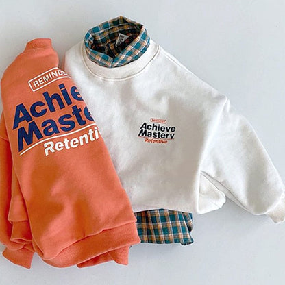 トレーナー・フーディ キッズ レター ロゴ トップス【mh0000150】